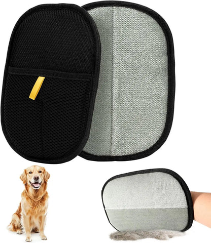 Double-Sided Grooming Gloves for Pets