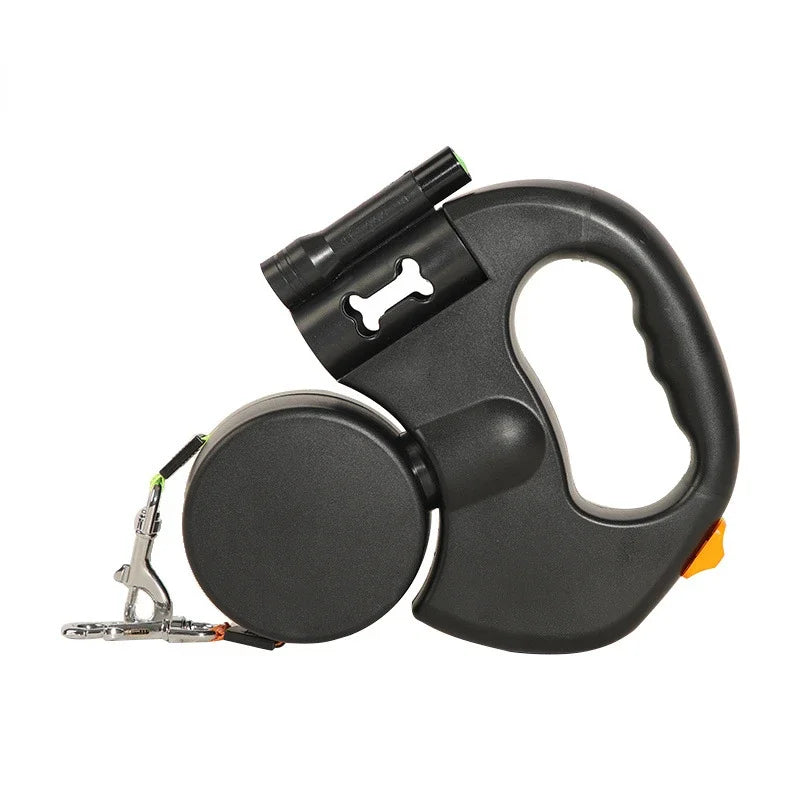 LED Automatic Dual Retractable Leash